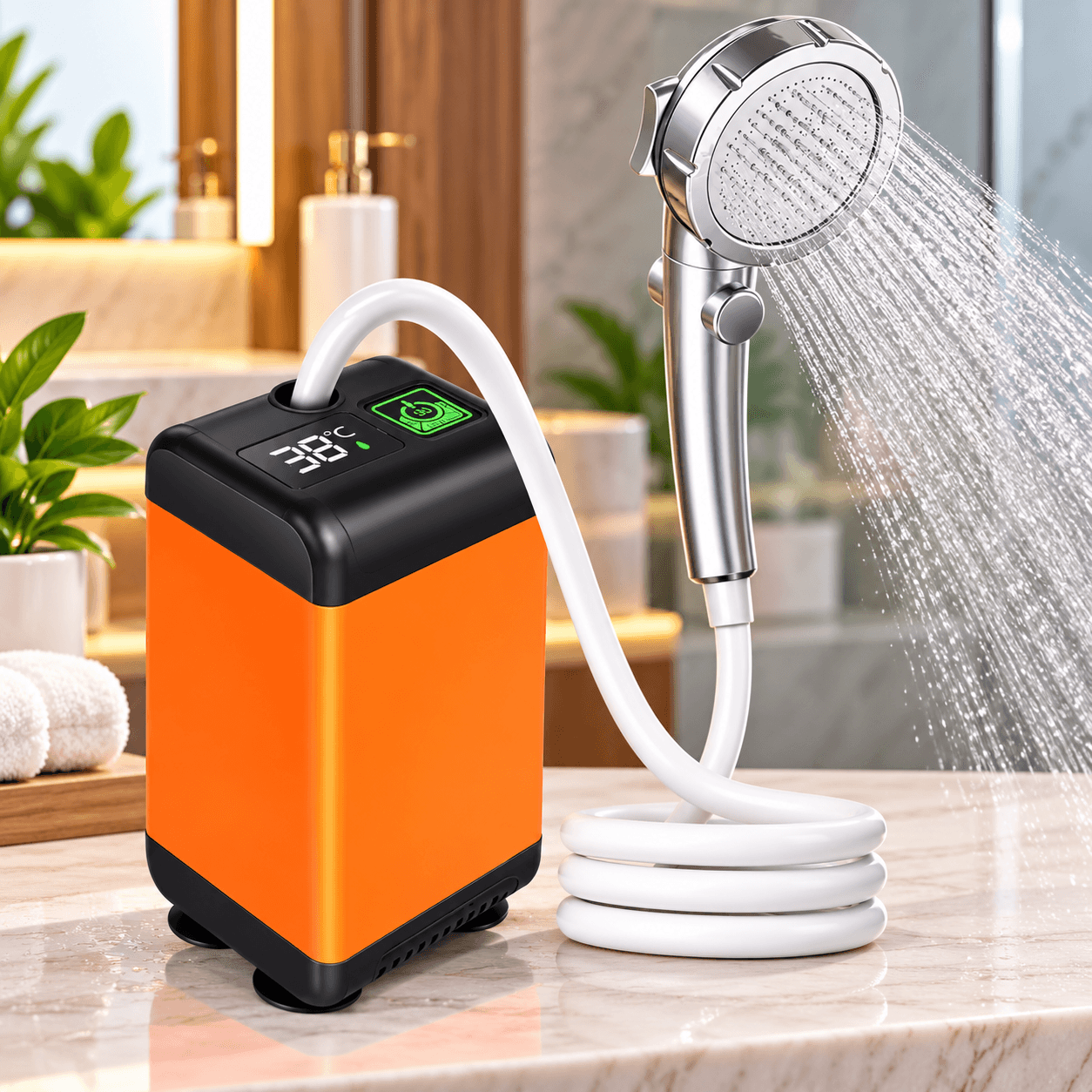 Electric Outdoor Shower Pump product photo
